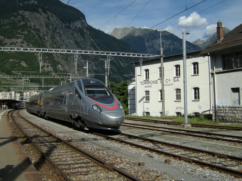 ETR 610 in Martigny am 11. August 2008