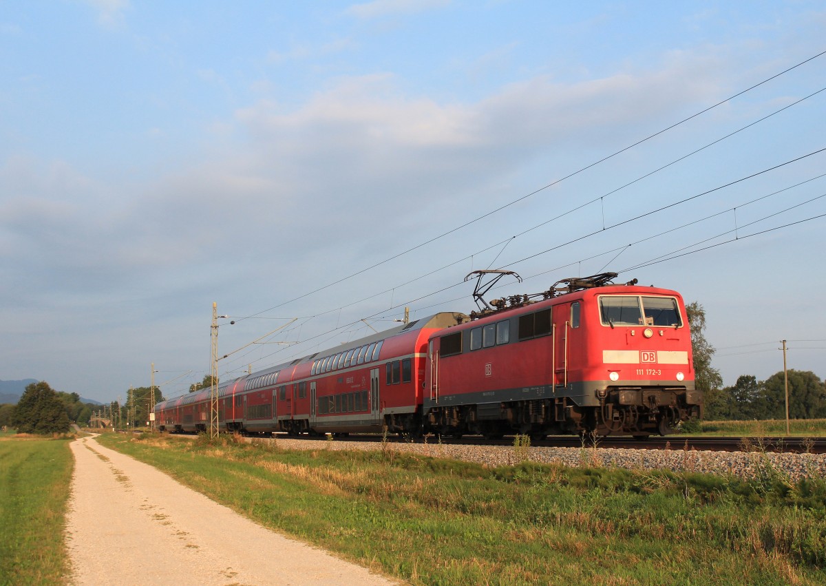 111 172-3 am 14.08 2013 kurz vor �bersee.
