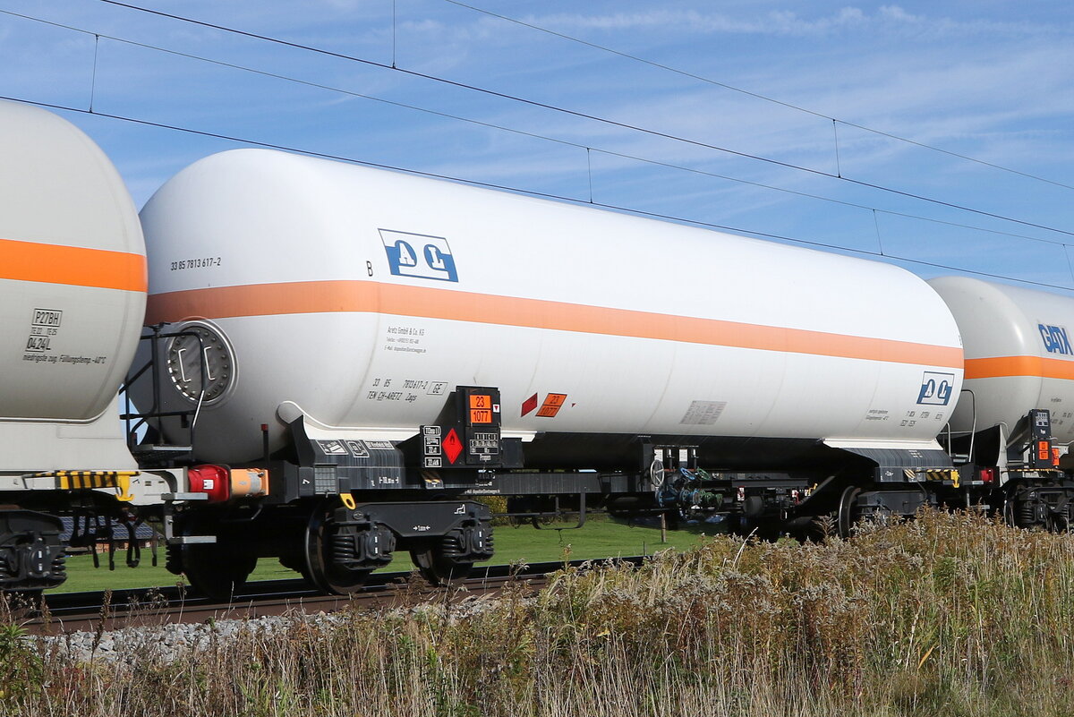 7813 617 (Zags) der  Aretz GmbH  am 20. Oktober 2021 bei �bersee.