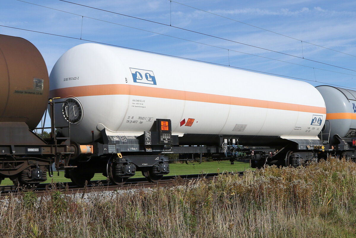 7813 622 (Zags) der  Aretz GmbH  am 20. Oktober 2021 bei �bersee.