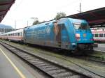 101 016-4 etwas sp�ter im Salzburger Hauptbahnhof.