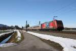 101 109-7 wirbt f�r den Schweizer Kanton  Tessin .