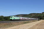 101 005  DEVK  mit dem  IC K�nigssee  auf dem Weg nach W�rzburg am 7.