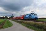 111 017-0  Bahnland Bayern  f�hrt am 15.