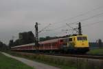 111 024-8 diesmal am Zugenende auf dem Weg von Salzburg nach M�nchen.