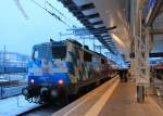111 017-0 kurz nach dem eintreffen im Salzburger Hauptbahnhof am 8.