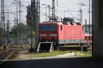143 895-1 abgestellt im Bereich des  N�rnberger Hauptbahnhofs  am 21.