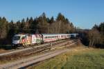 182 521-5  25 Jahre Deutsch-Ungarische Freundschaft  mit dem IC K�nigssee am 20.