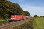 185 068 mit einem  M�llzug  aus Freilassing kommend am 9.