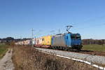 185 528 mit dem  Mars-Zug  aus M�nchen kommend am 22.