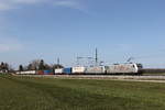 185 537 & 185 531 mit einem  KLV  aus M�nchen kommend am 1.
