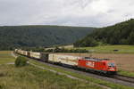 187 xxx Lok Nr: 82  Westfalen  der  Westf�lischen Landeseisenbahn  mit dem  Warsteiner-Zug  am 18.