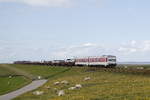 628 535 am Zugschlu� eines  Sylt-Shuttle  am 13.