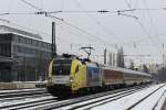 182 525-6 auf dem Weg zum M�nchner Hauptbahnhof am 27.