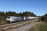 189 907 und 185 661 mit dem  Ekol  41856 unterwegs nach M�nchen am 6.