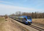 ET 327 von M�nchen kommend auf dem Weg nach Salzburg.