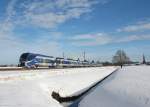 ET 309 an einem herrlichen Wintertag auf dem Weg von Salzburg nach M�nchen.