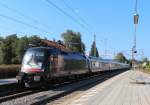 ES 64 U2-061 f�hrt mit dem IC  K�nigssee  am 10.