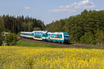 223 072  Gria� die Allg�u  aus Marktredwitz kommend am 28.