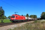 1116 033-2 mit einem gemischten G�terzug am 3.