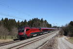 1116 212 mit einem Railjet aus M�nchen kommend am 1.