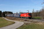 1116 196 mit einem gemischten G�terzug aus M�nchen kommend am 30.