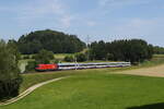 1116 139 mit dem  Polen-Nachtzug  aus Salzburg kommend am 13.