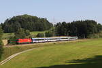 1116 086 mit dem  Polen-Nachtzug  aus Salzburg kommend am 13.