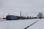 1216 235 war mit dem Railjet 564 bei �bersee am Chiemsee am 12.