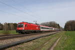 1216 004 mit einem  EC  aus M�nchen kommend am 26.