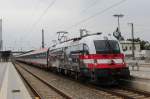 1216 020  175 Jahre Eisenbahn in �sterreich  mit einem EC nach Verona PN am 20.