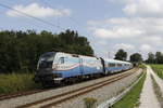 1116 251  Ski-Austria -Railjet am 5. September 2018 bei Grabenst�tt.