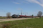 1116 208  Joyn  aus Salzburg kommend am 7. April 2026 bei �bersee am Chiemsee.