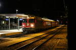 Ge 4/II 614  Schiers  am 30.